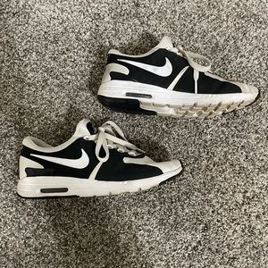 Black and White Air Max Nikes